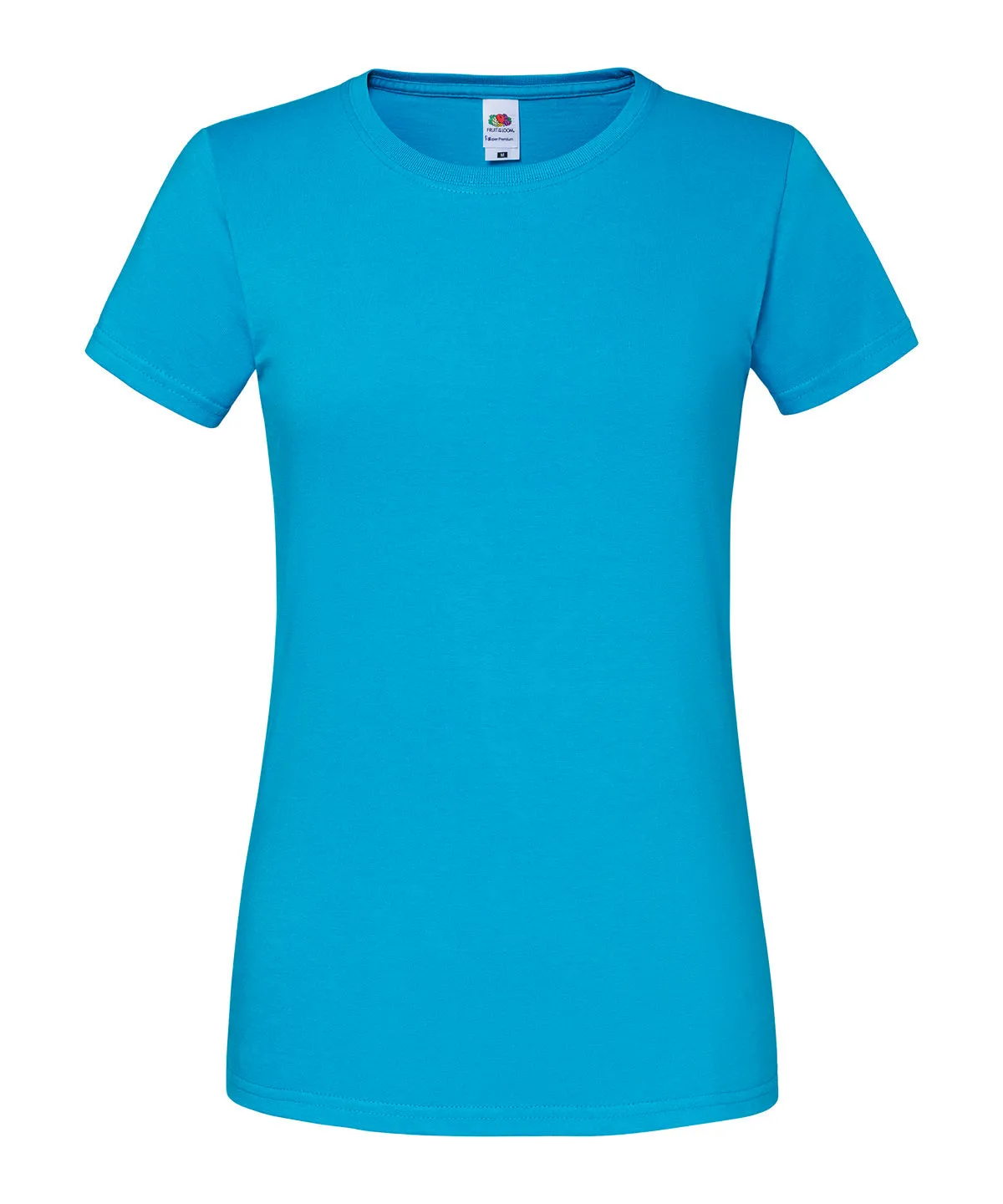 Azure Blue - Women's Iconic 195 ringspun premium t-shirt