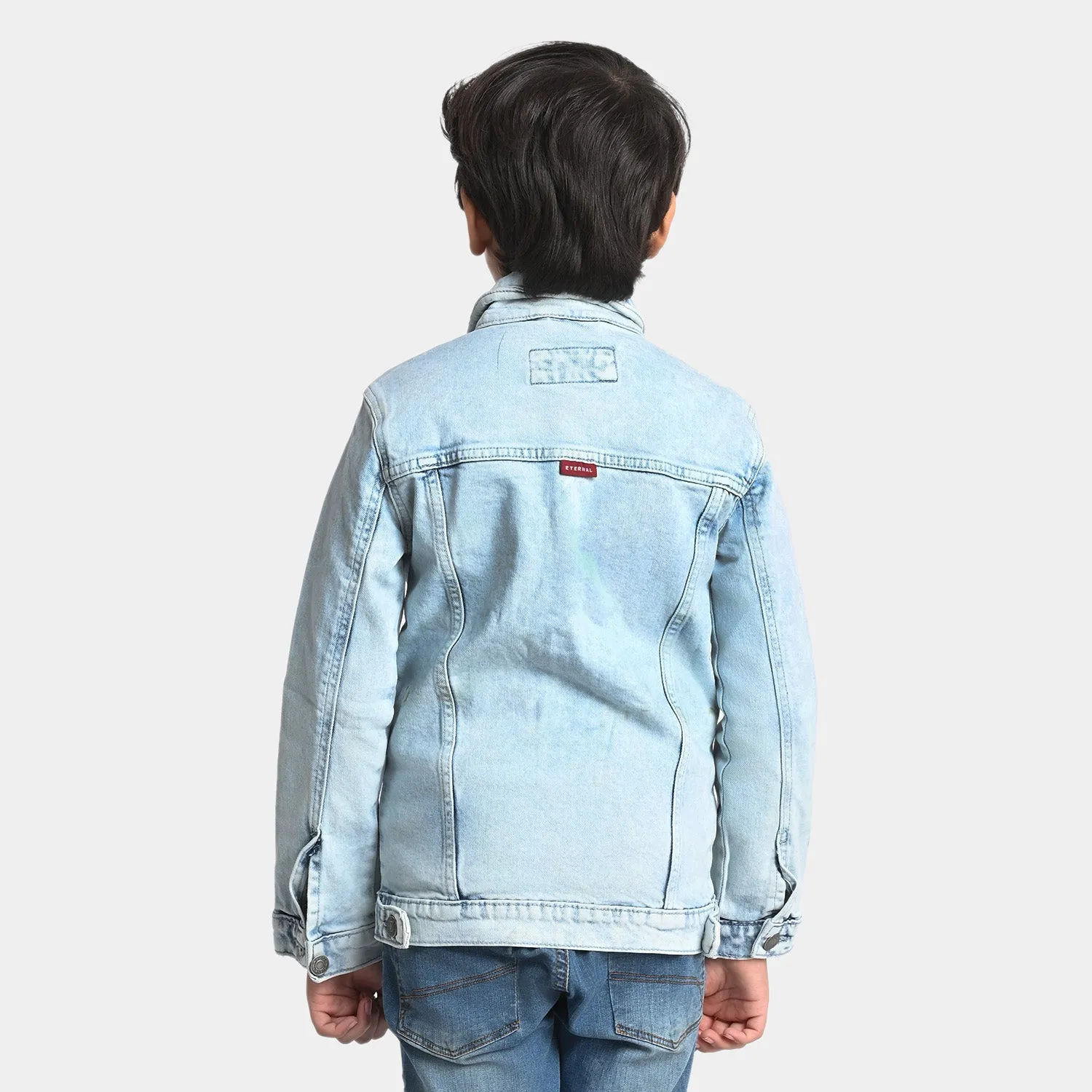 Boys Denim Jacket Eternal - Ice Blue