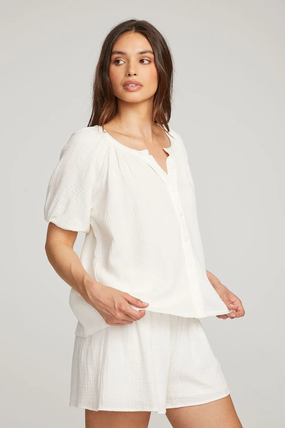 Brentwood White Blouse