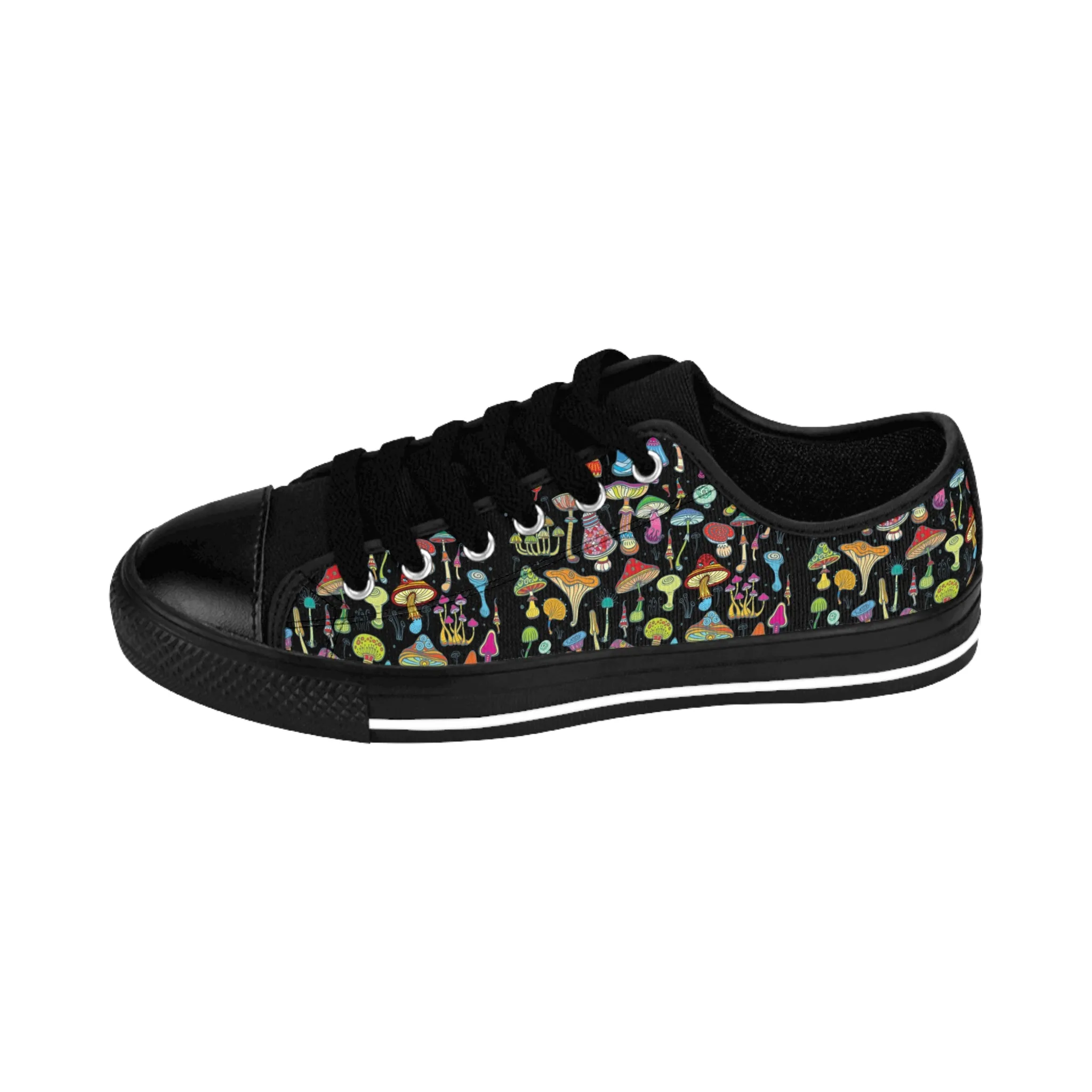 Bright Decorative Mushrooms Men's Sneakers