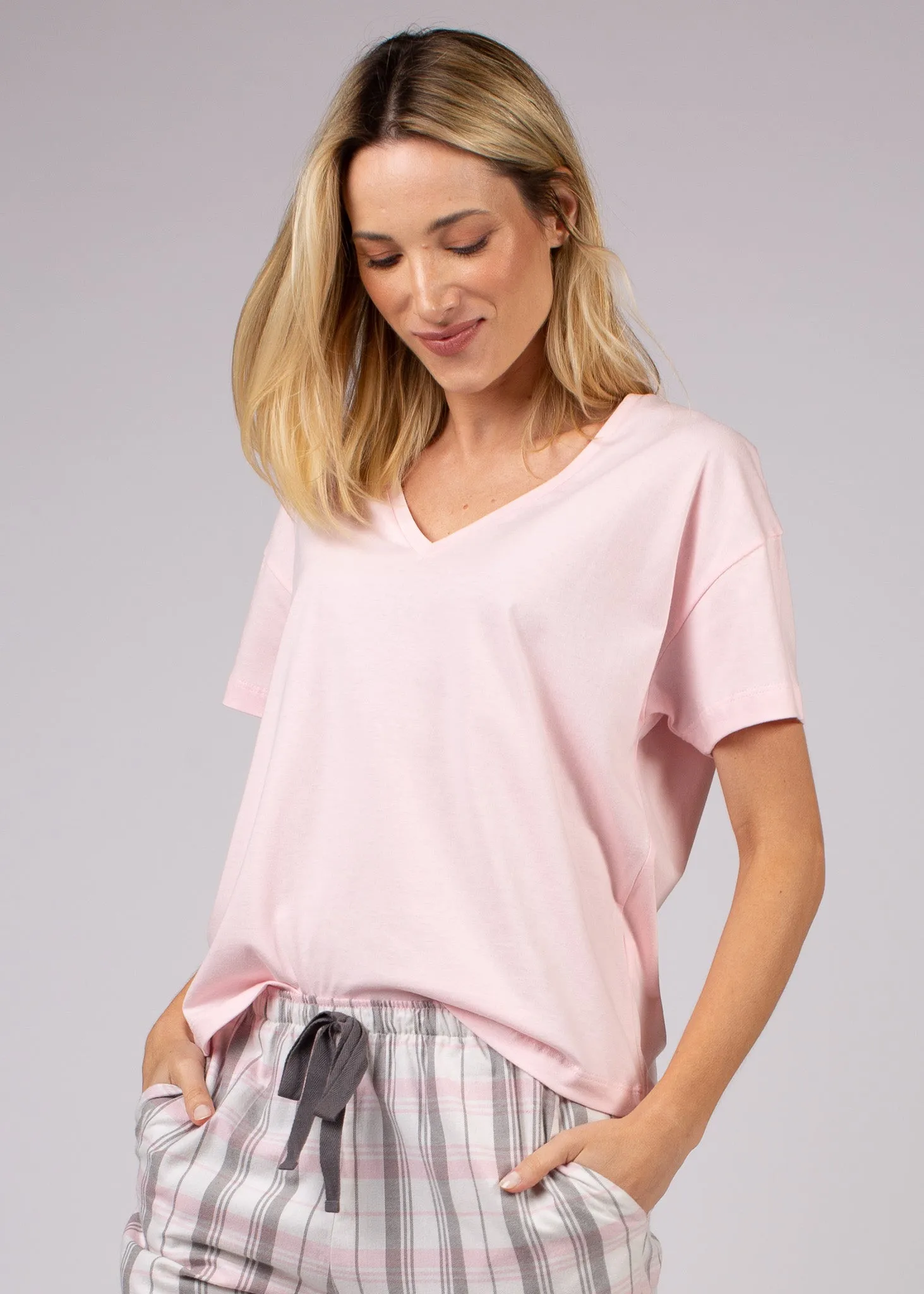 Camiseta Comfy Rosa