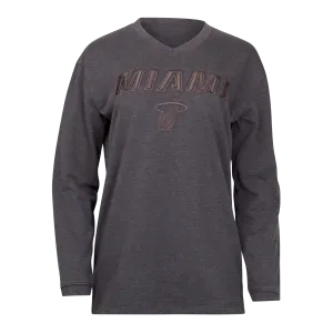 Concepts Sport Miami HEAT Women's Volley Long Sleeve Top