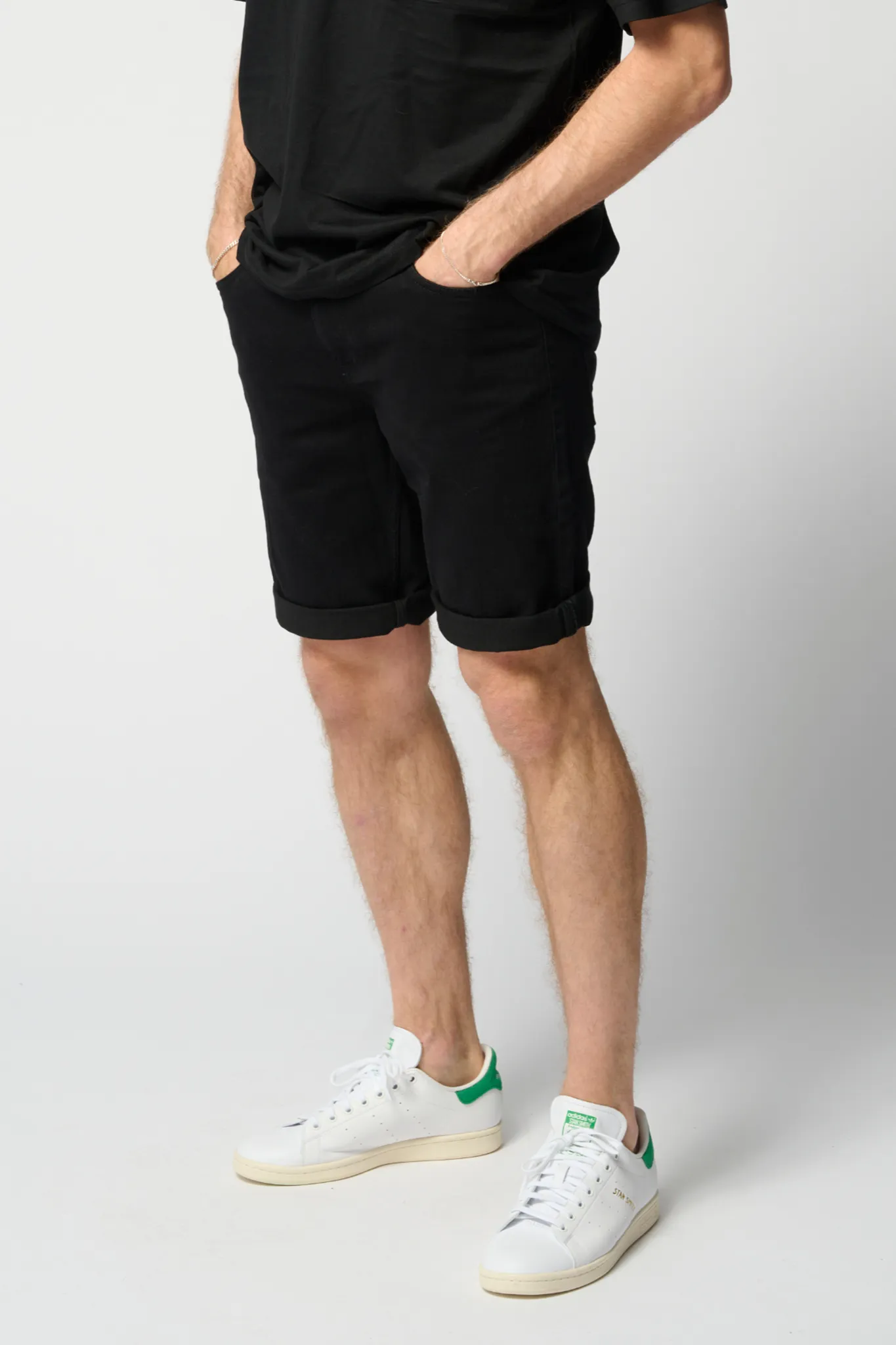 De Originale Performance Denim Shorts - Jet Black