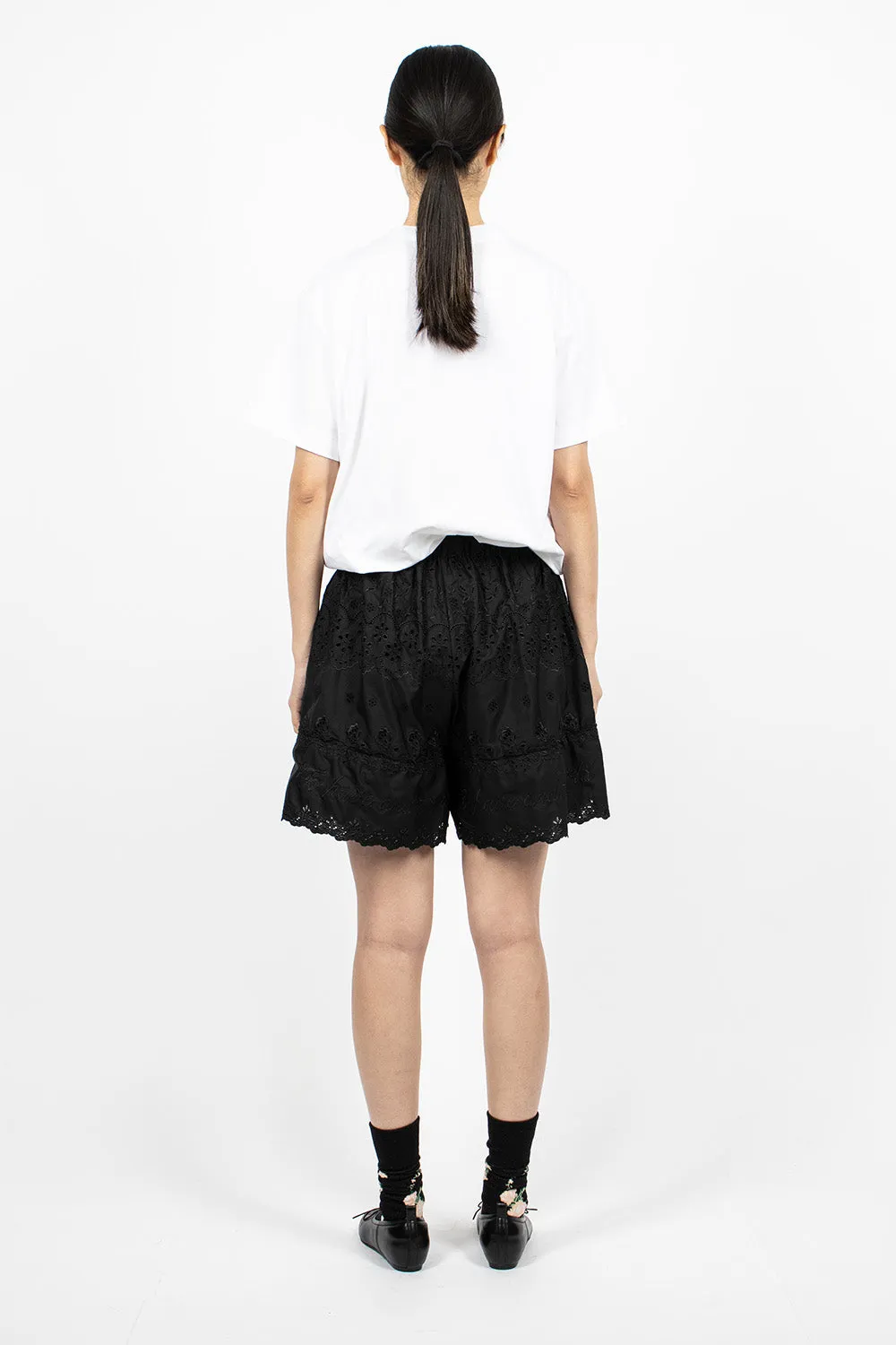 Easy Drawstring Shorts Black