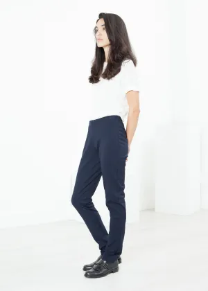 Easy Slim Pant in Navy