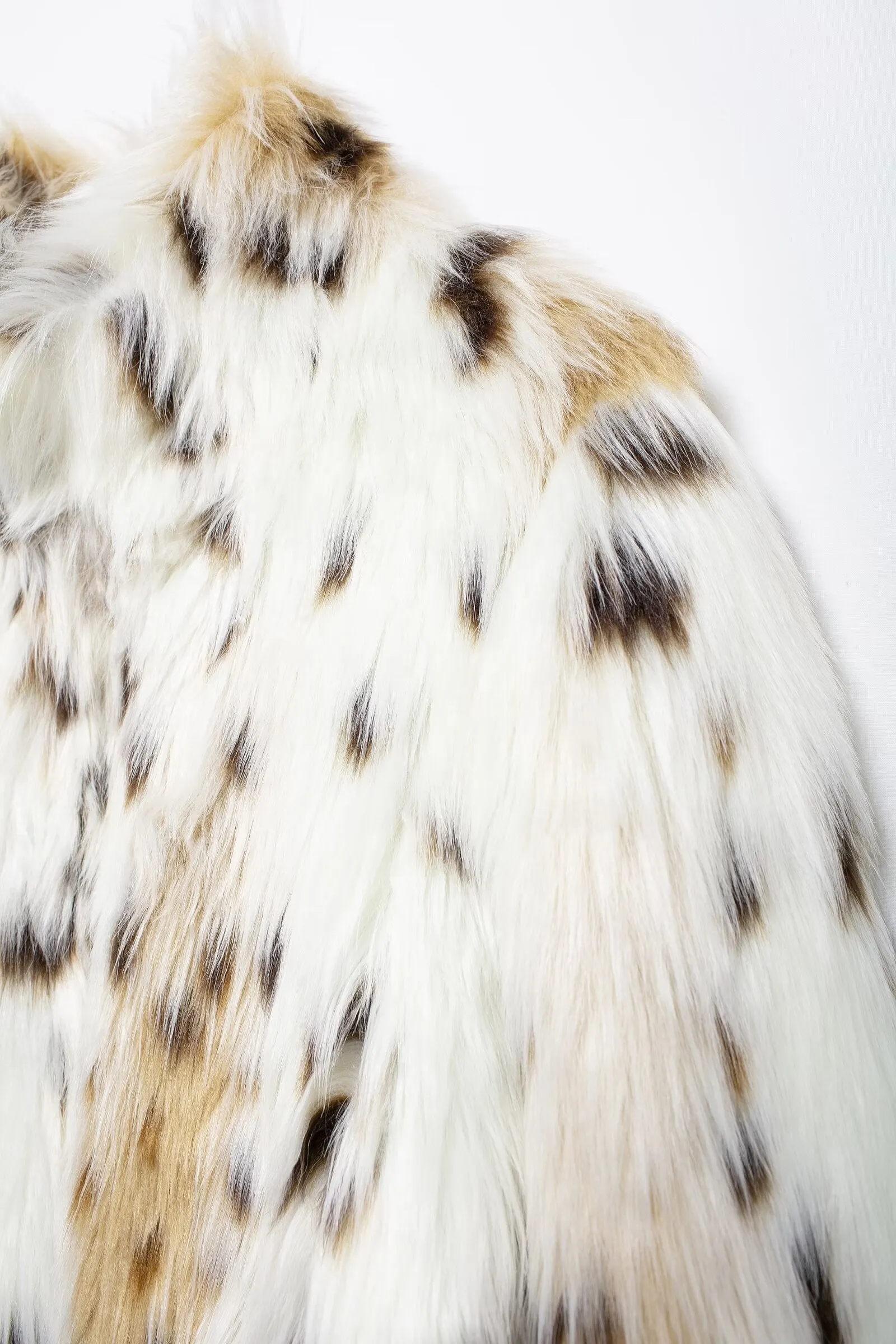 Enya Leopard Faux Fur Coat