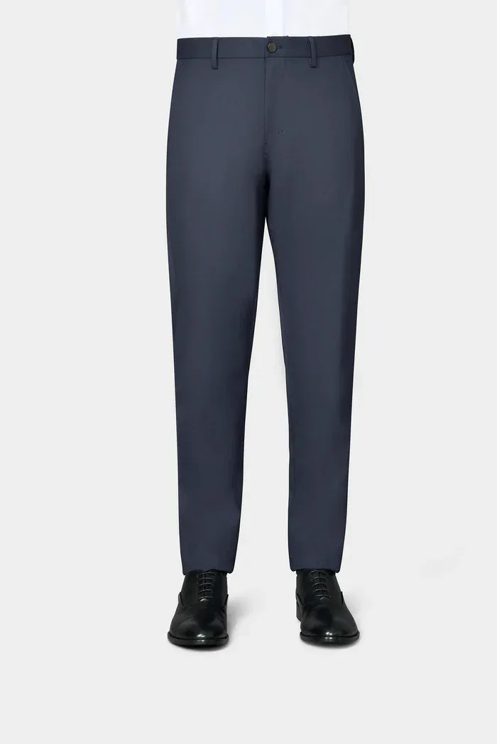 Essential Stretch Navy Pants