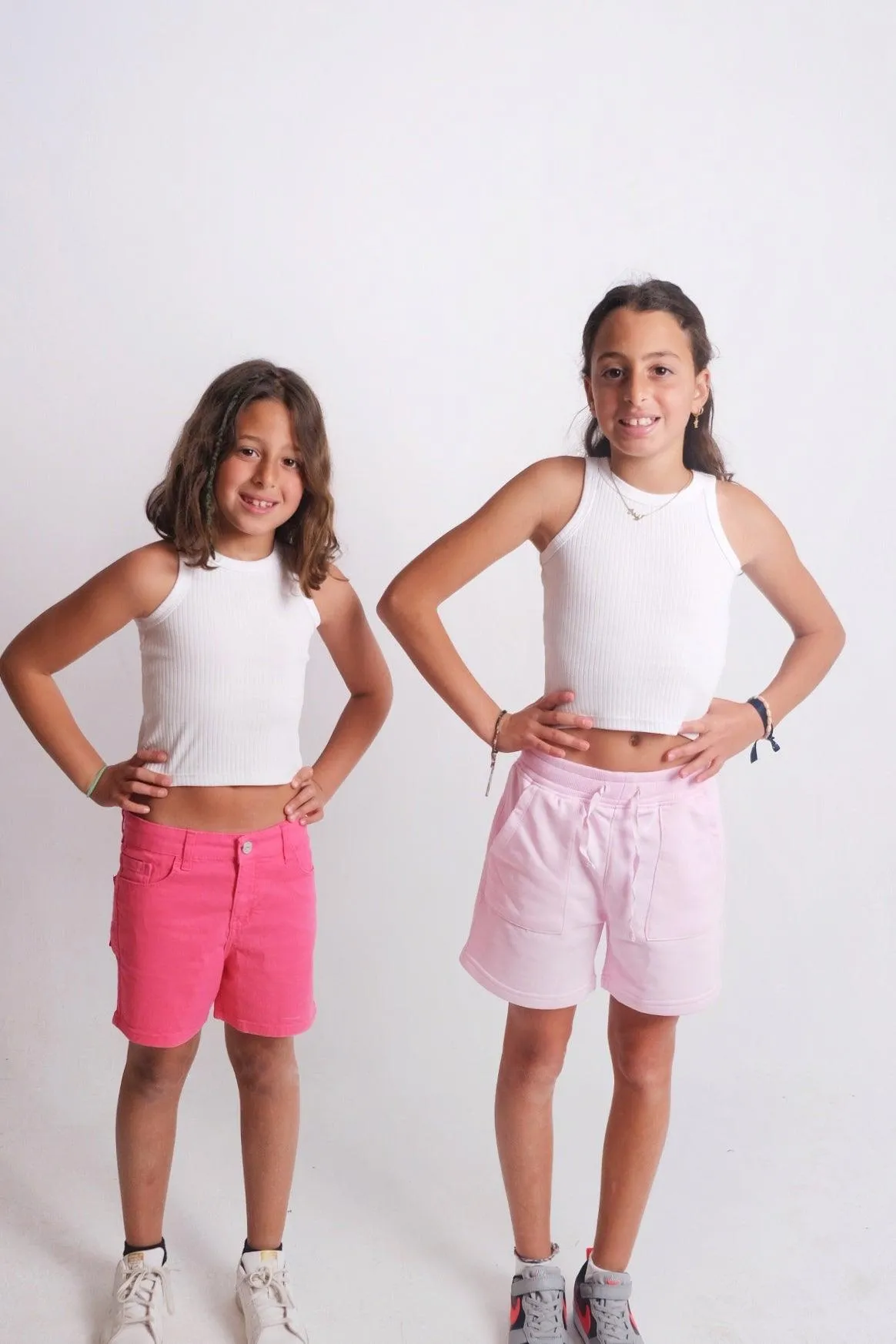 Girls' Pink Comfy Shorts