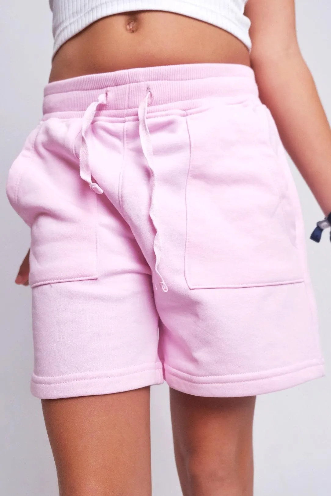 Girls' Pink Comfy Shorts