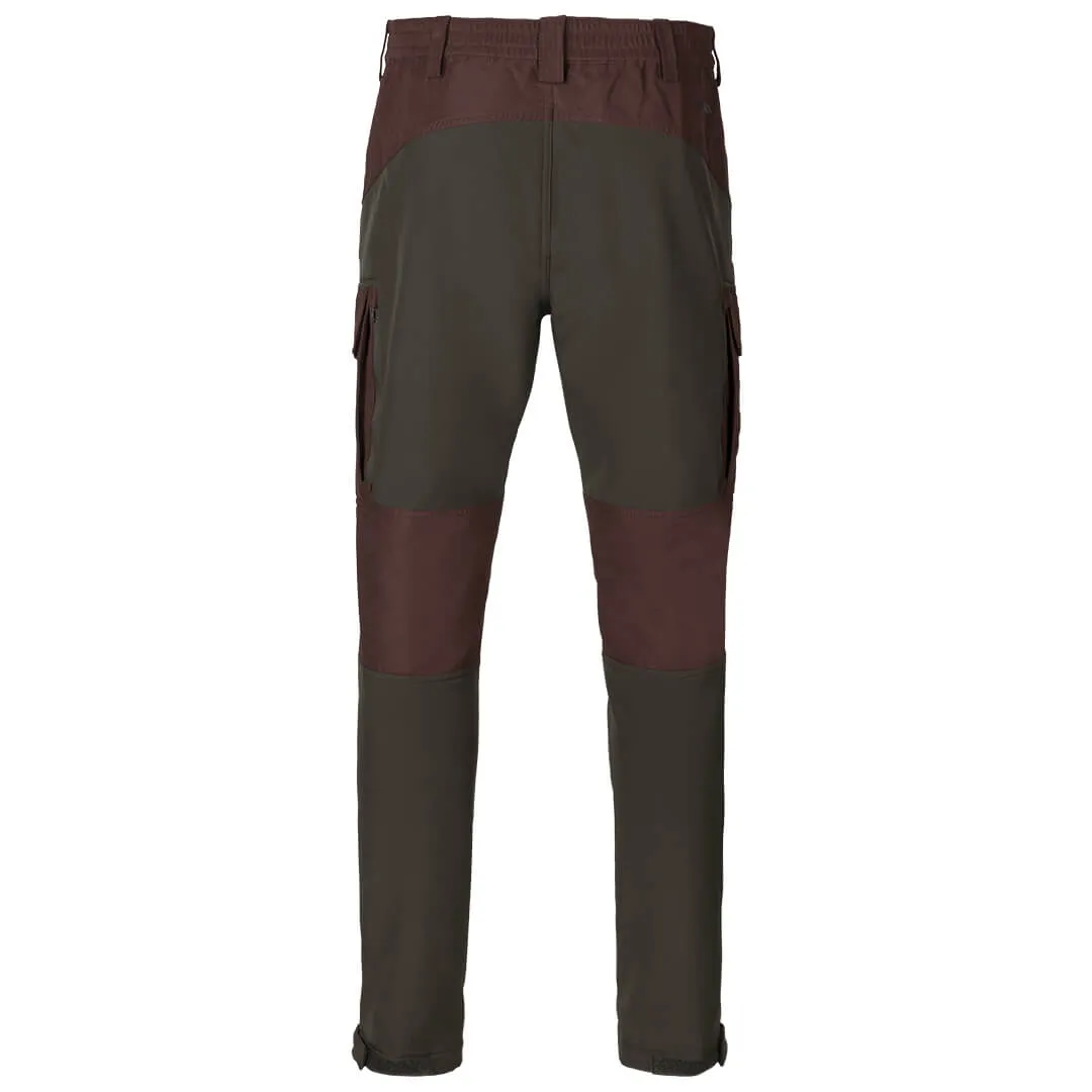 Harkila Scandinavian Trousers - Bloodstone Red/Shadow Brown by Harkila