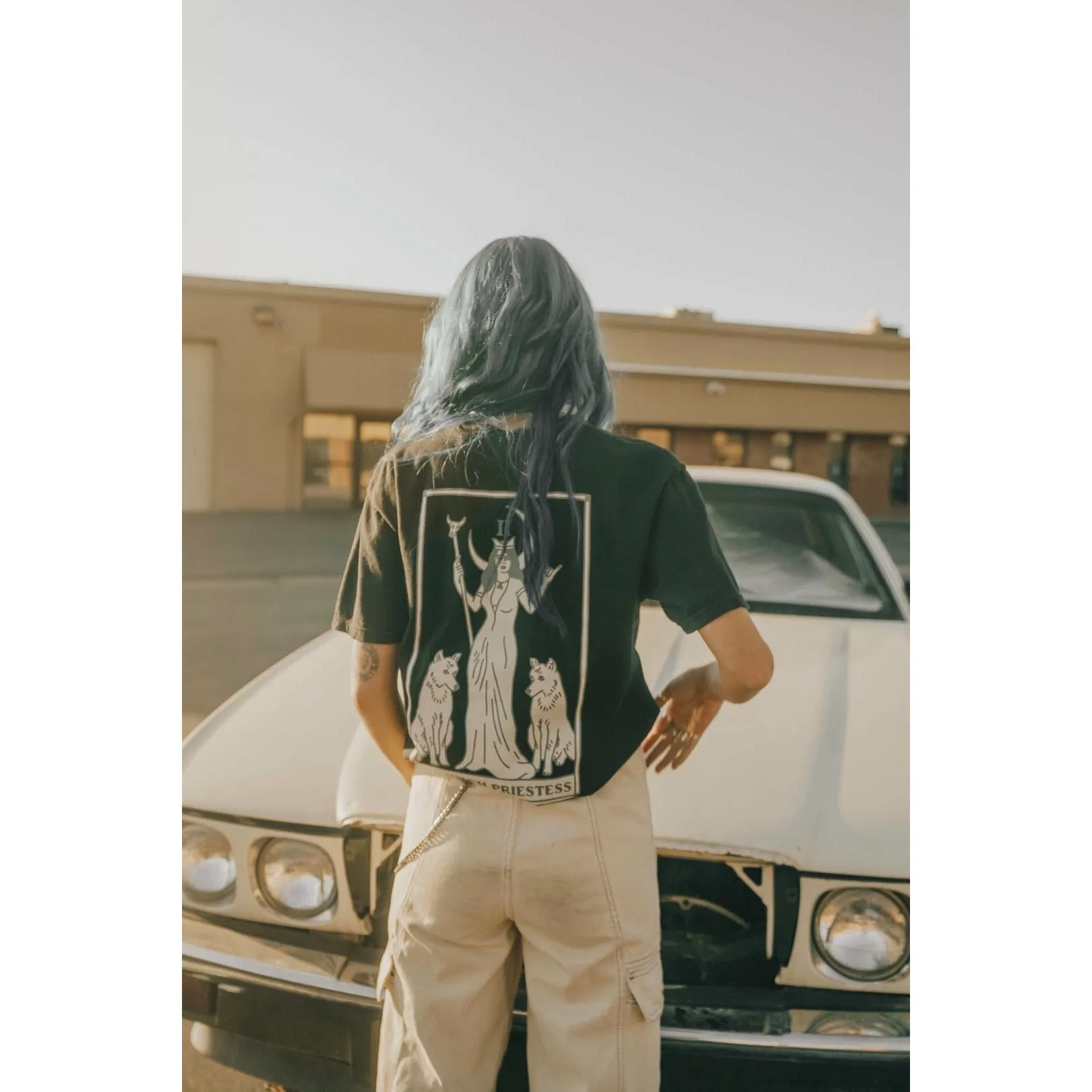 High Priestess (II) Tarot Tee