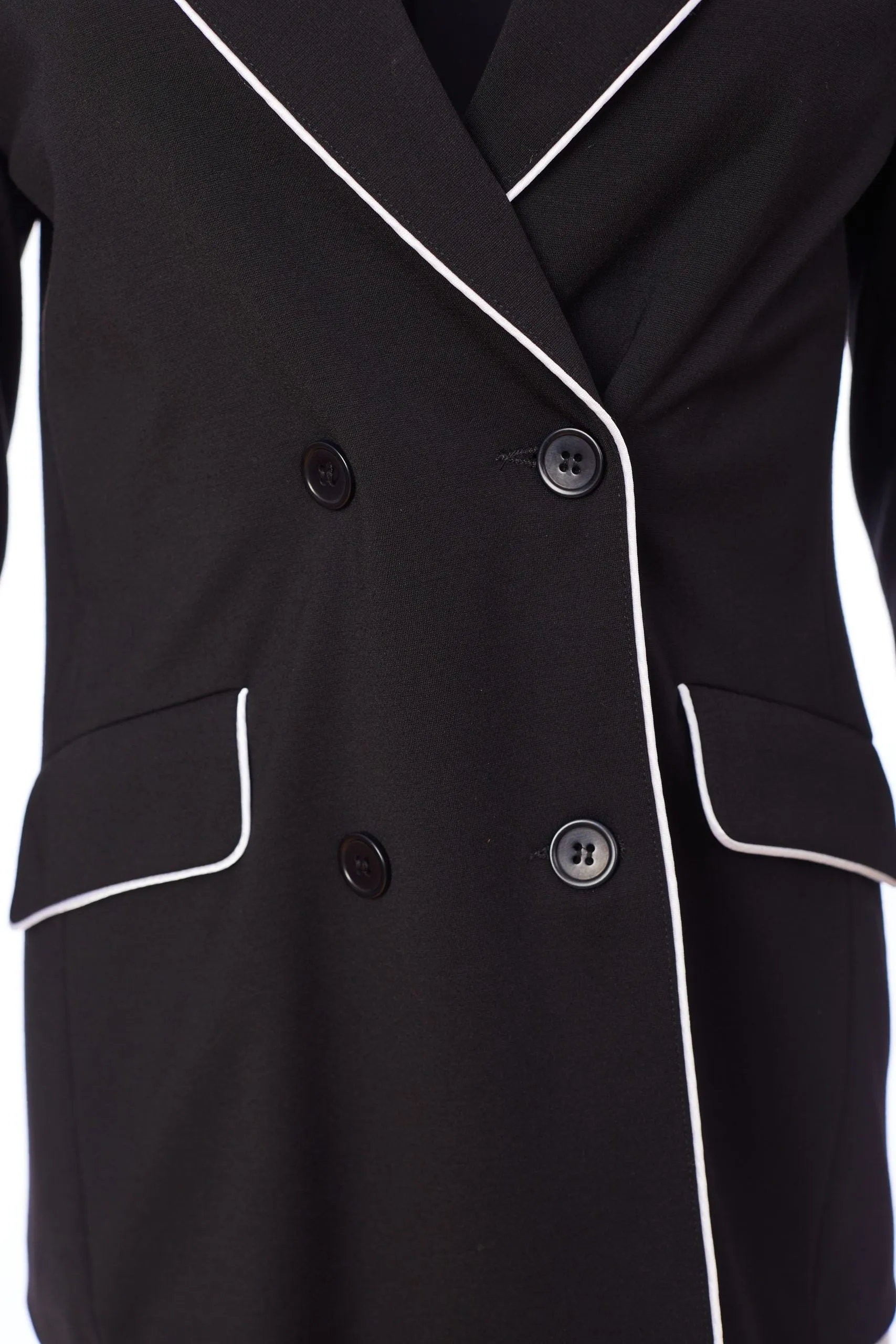 Kate Cooper Jacket with Contrast Piping cs24147