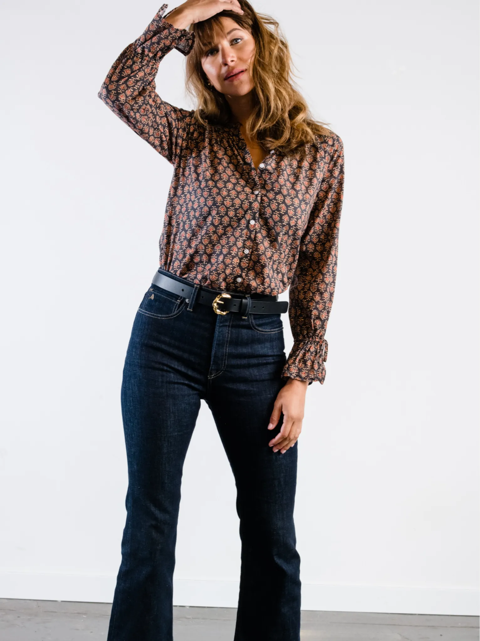 Kristen Button Down Blouse