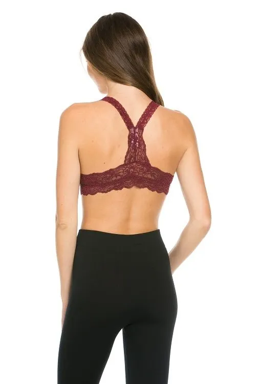 Last Chance! Gorgeous Racerback lined Bralette DG513N