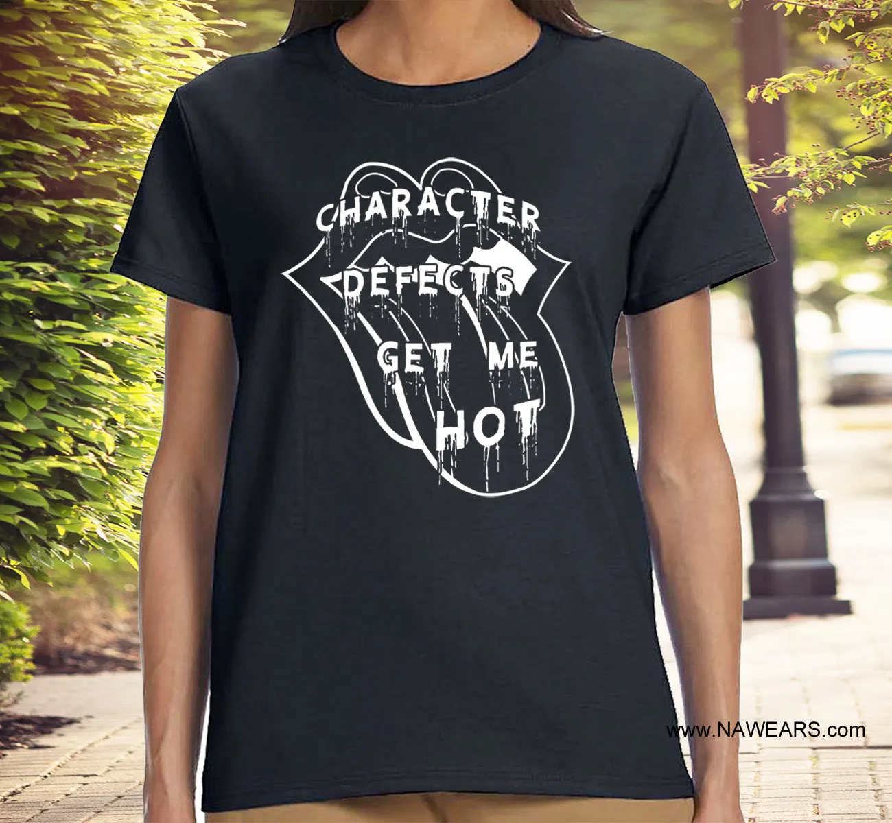 ldTs- Defects Get Me Hot Ladies T's