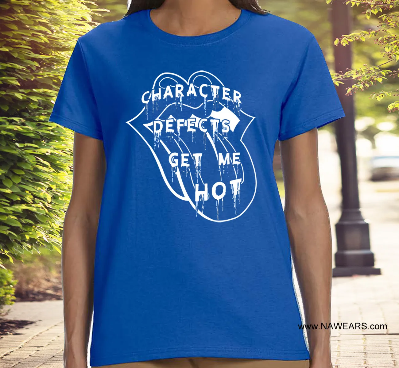 ldTs- Defects Get Me Hot Ladies T's