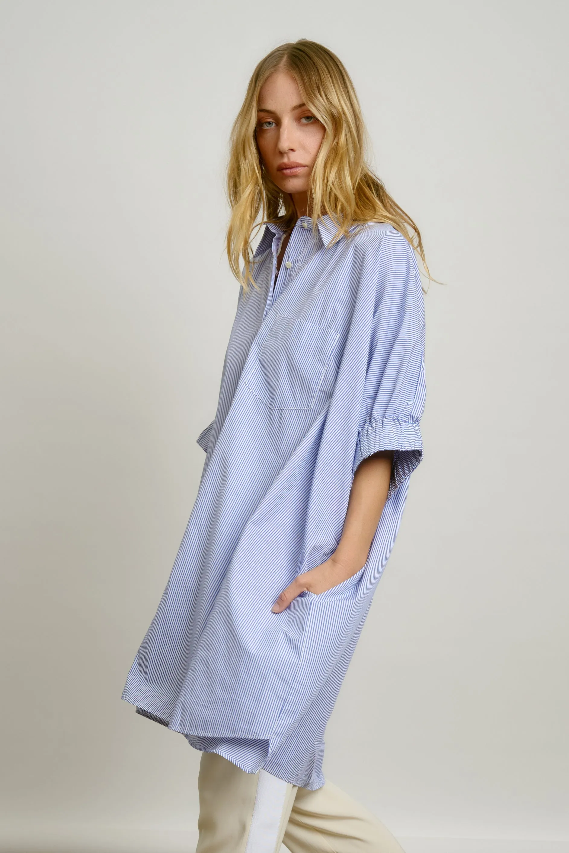 LE SHIRT | blue stripe