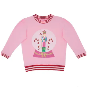 Light Pink Glitter Nutcracker Sweatshirt