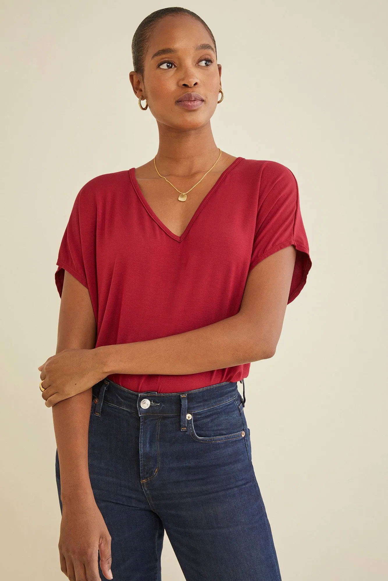 Mayr Softest V-Neck Tee