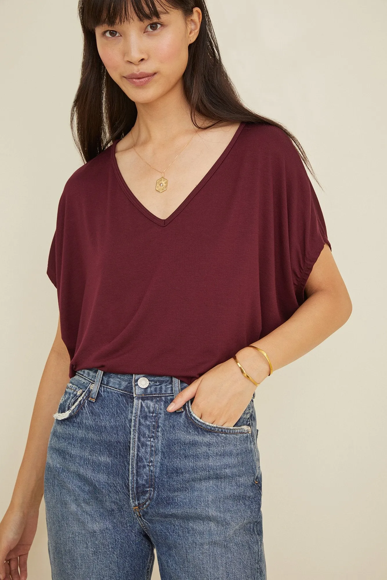 Mayr Softest V-Neck Tee