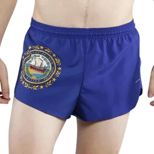 Men's 1" Elite Split Shorts- New Hampshire