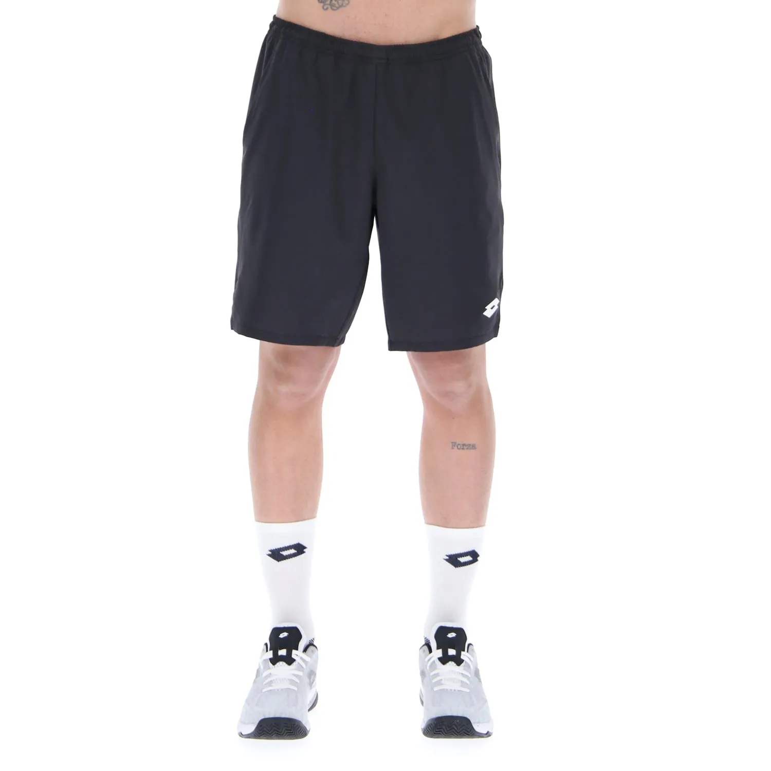 Men's Black Top Ten 9" Shorts