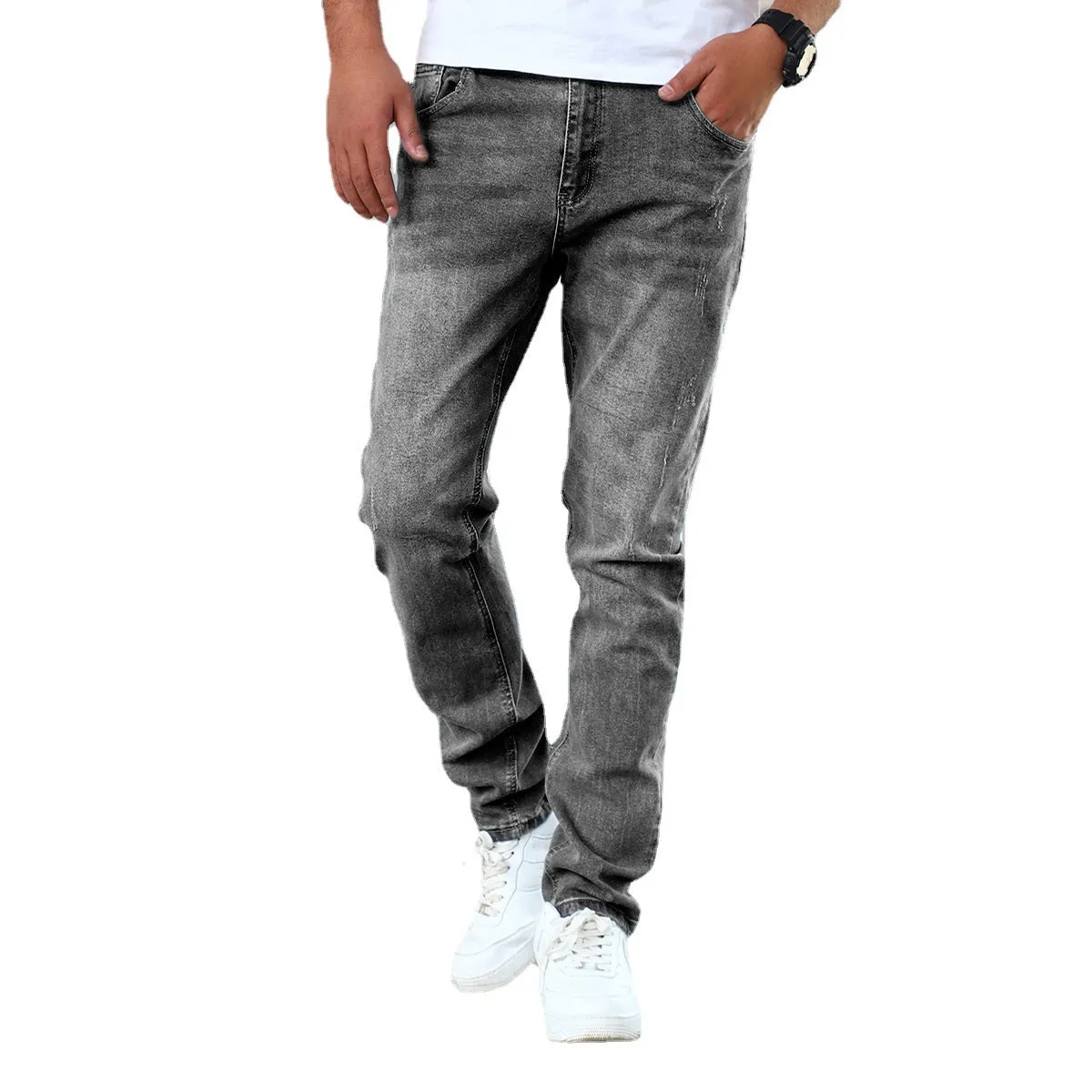 Men's Classic Slim Fit Stretch Jeans