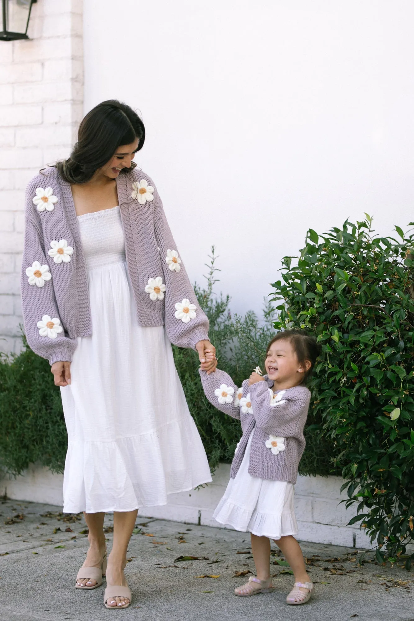 Mini Angela Floral Cardigan