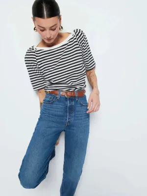 Nation Deana Stripe Envelope T-Shirt