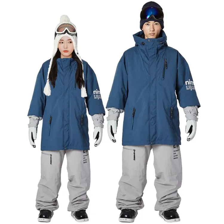 Nima Unisex Snow Light Jacket-NAVY (Japanese Brand)