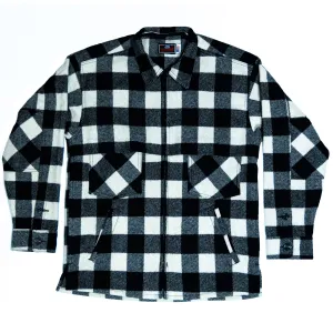 Northwoods x 1842 Jac Shirt - White & Black Buffalo Check