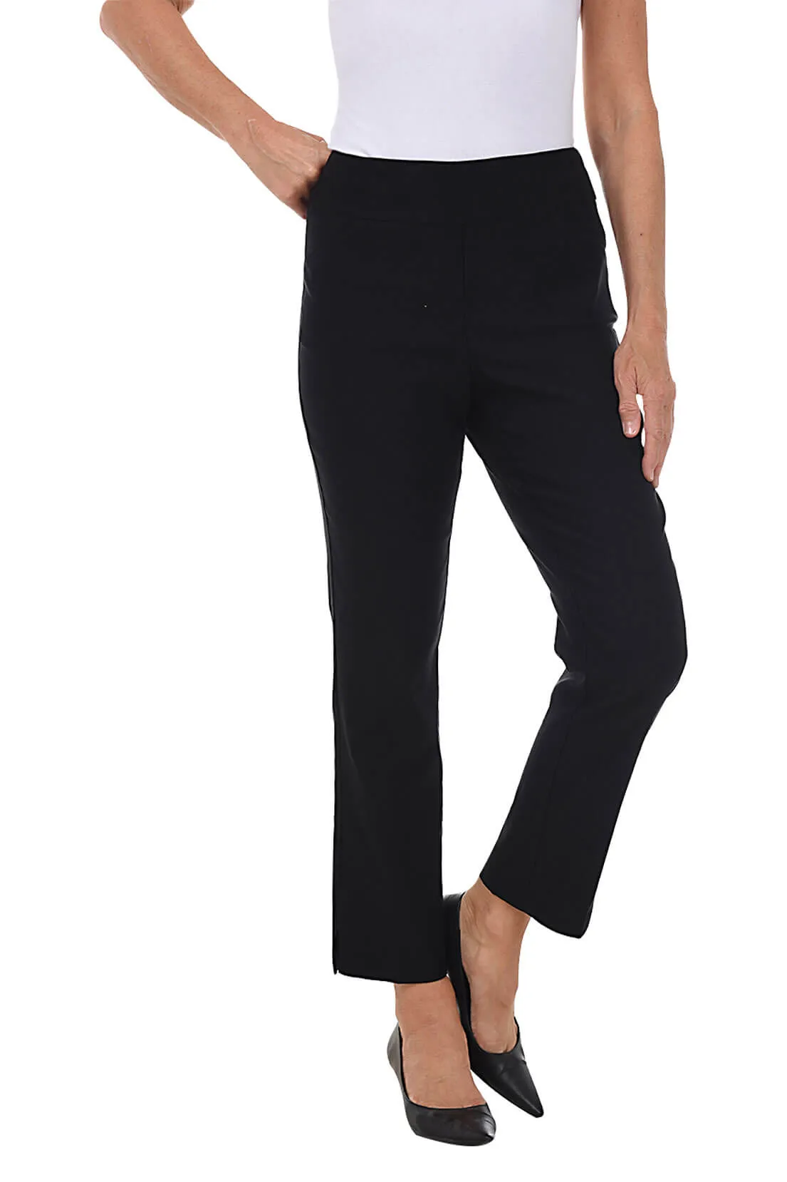 Petite Pull-On Classic Stretch Ankle Pant