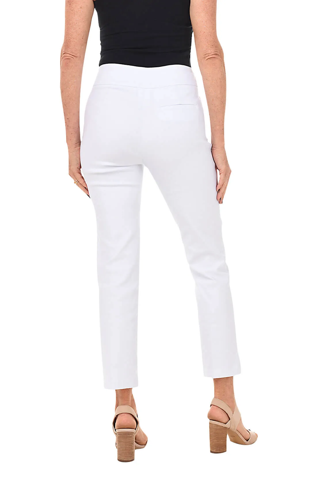 Petite Pull-On Classic Stretch Ankle Pant