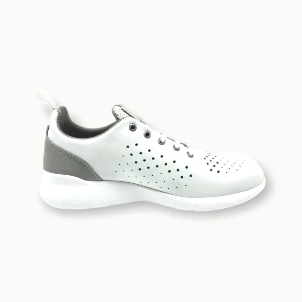 Scarpe da donna  GRISPORT - art. 6626T12 - sneakers con lacci bianco casual