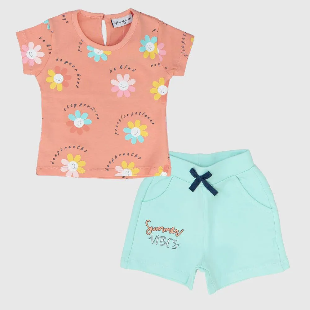 Smiling Daisies 2-Piece Outfit Set