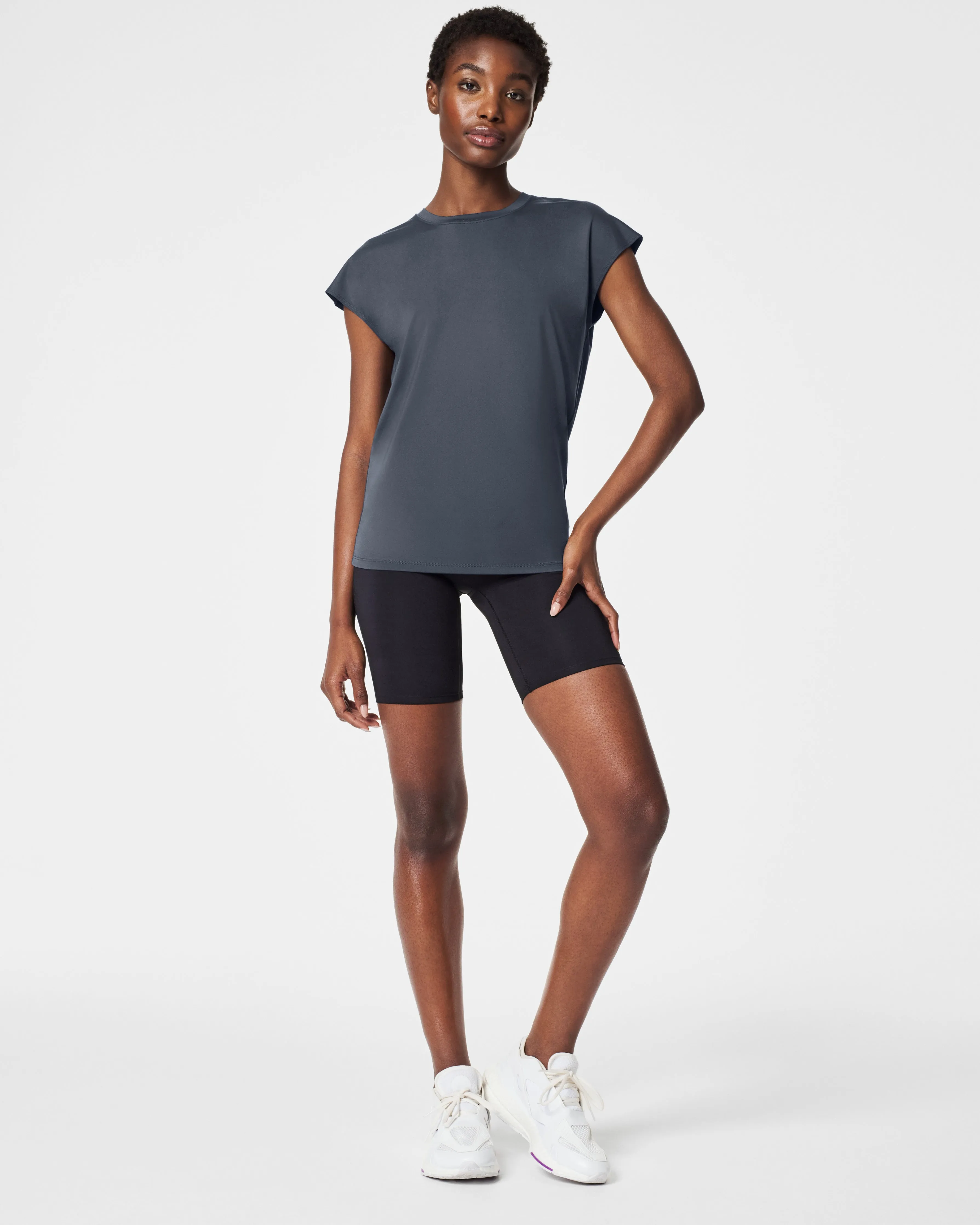 SPANX® Butter Cap-Sleeve Tee