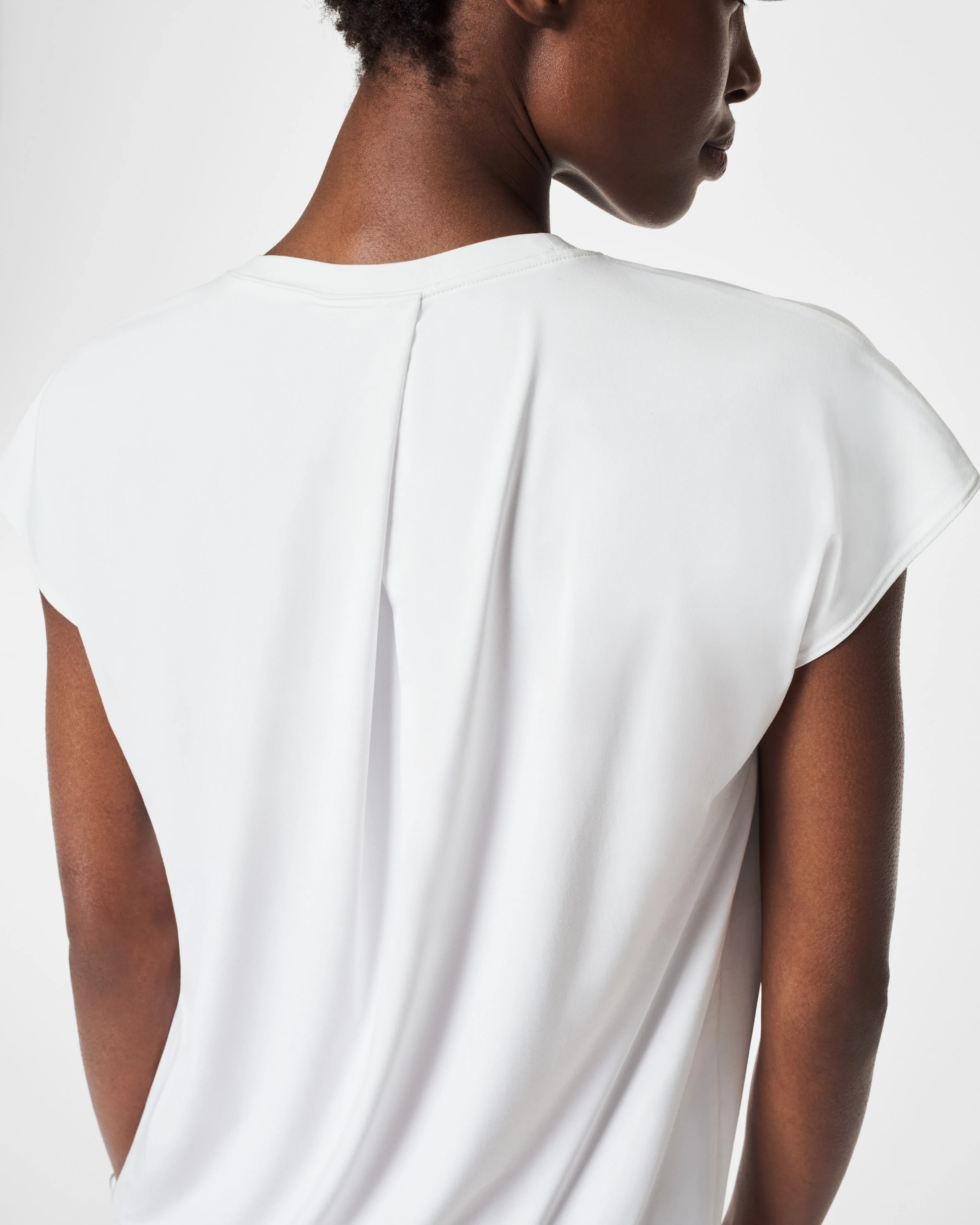 SPANX® Butter Cap-Sleeve Tee