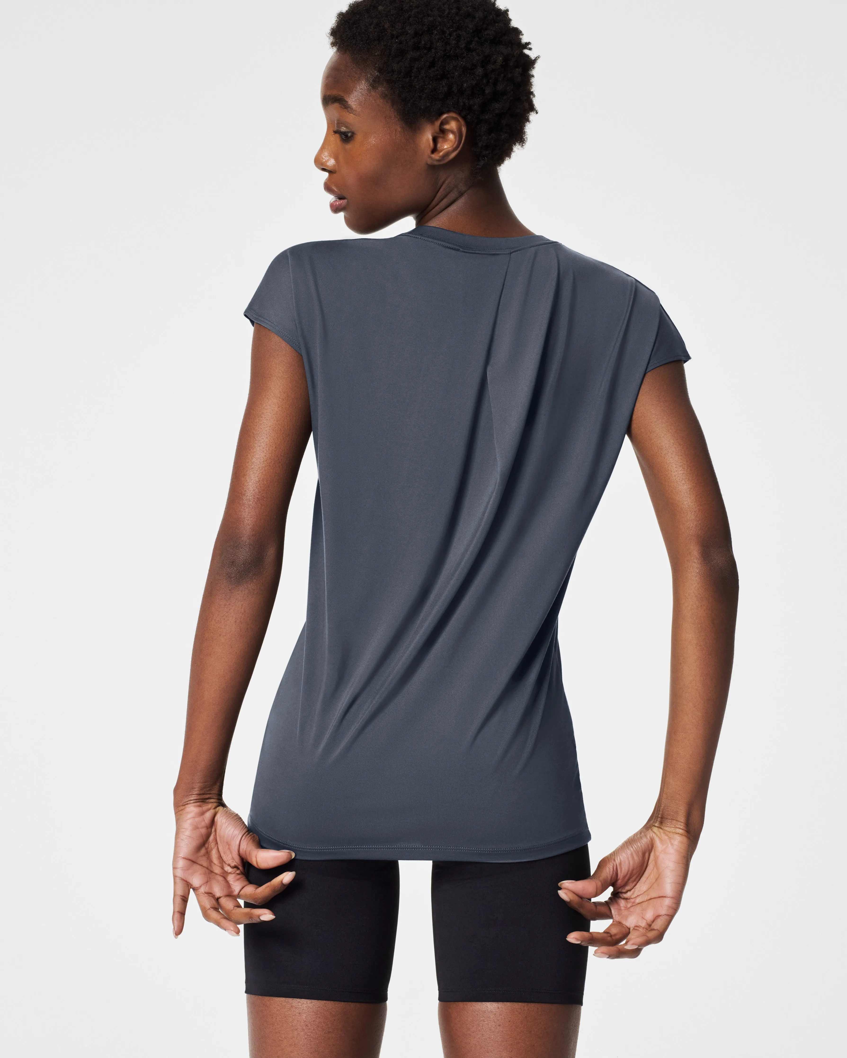 SPANX® Butter Cap-Sleeve Tee