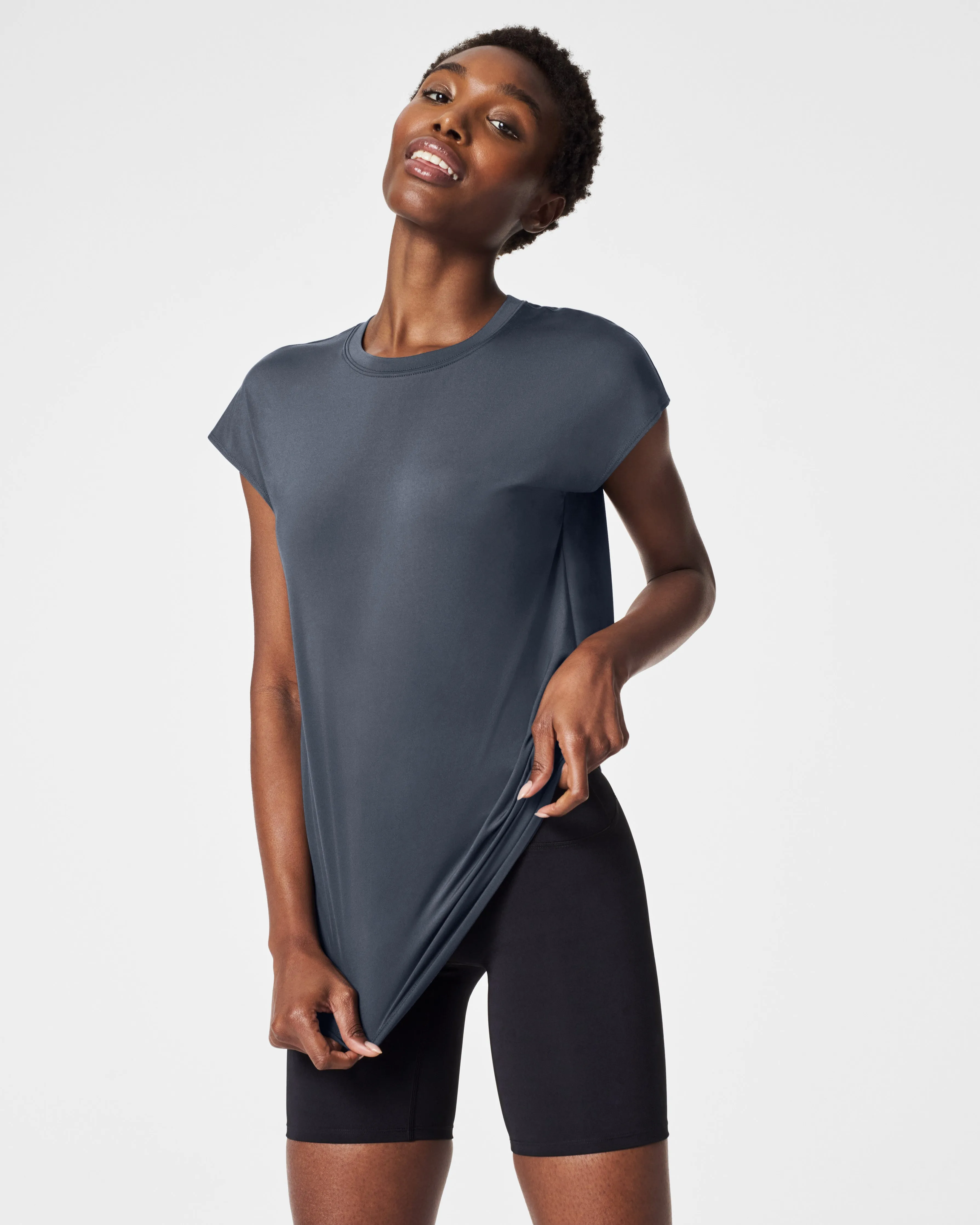 SPANX® Butter Cap-Sleeve Tee