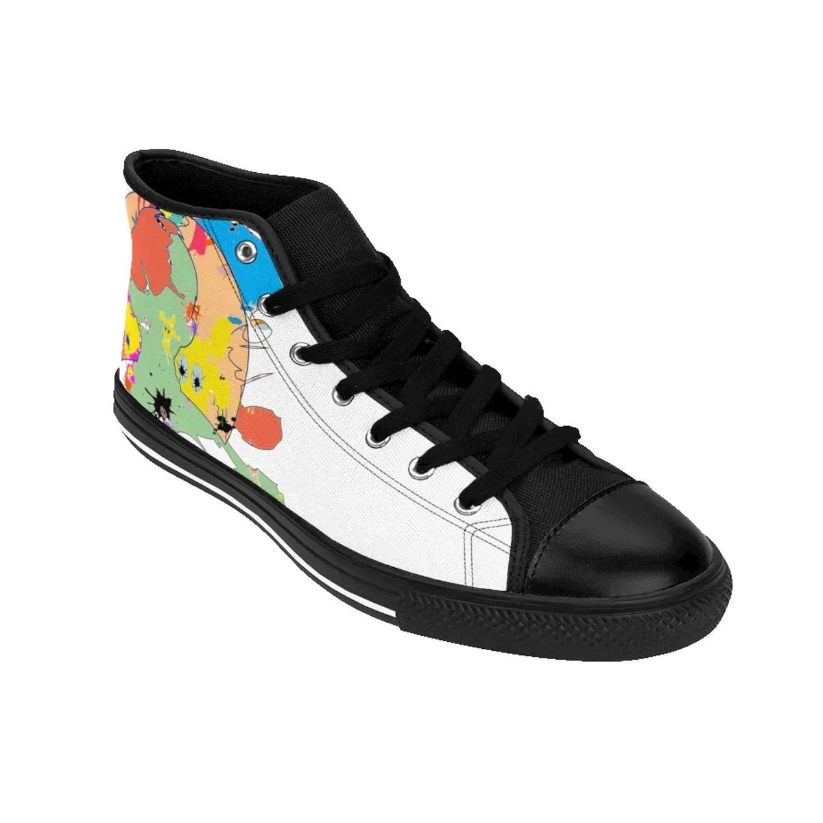 Splatters  Men's High-top Sneakers