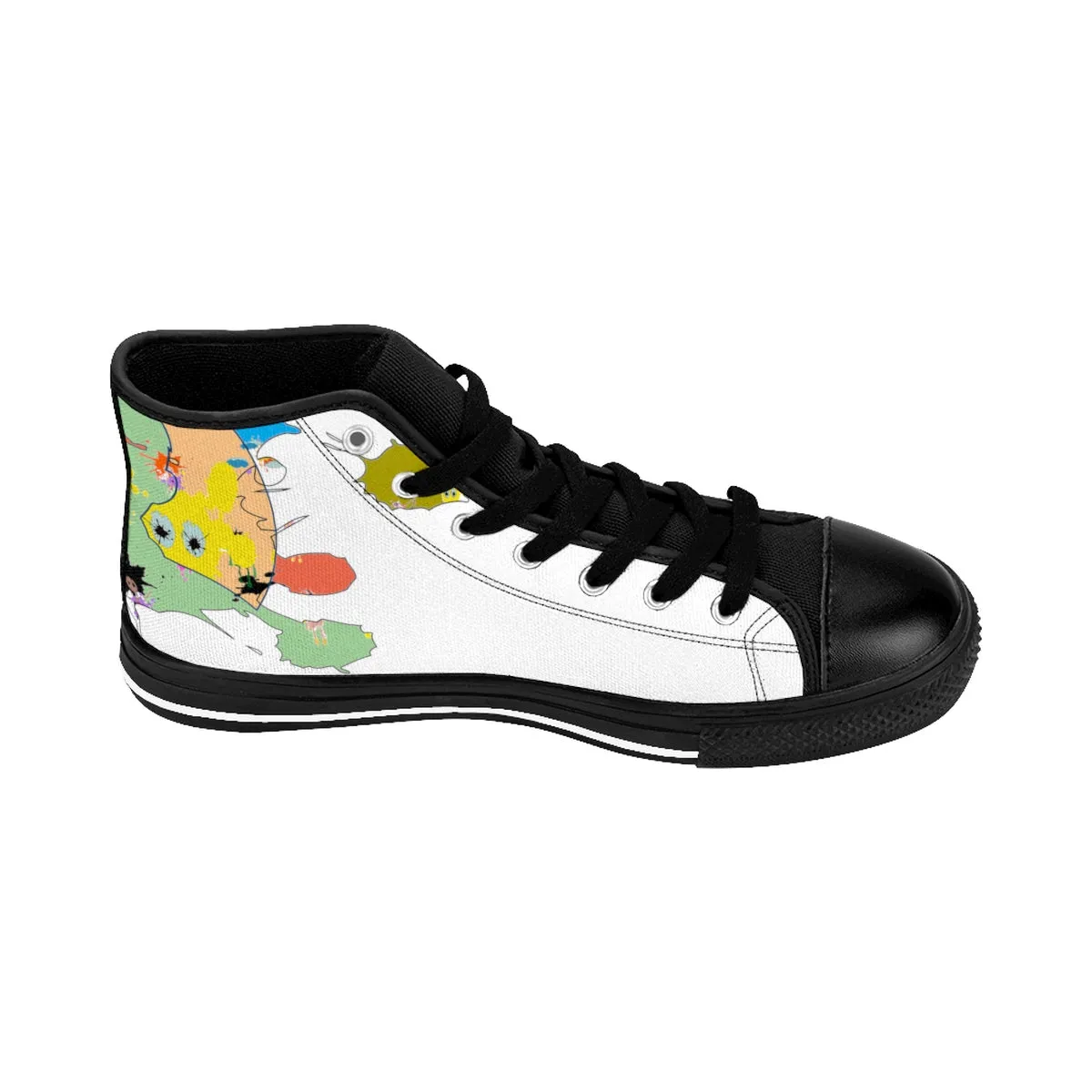 Splatters  Men's High-top Sneakers