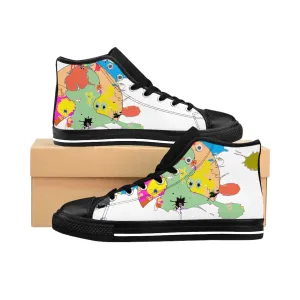 Splatters  Men's High-top Sneakers