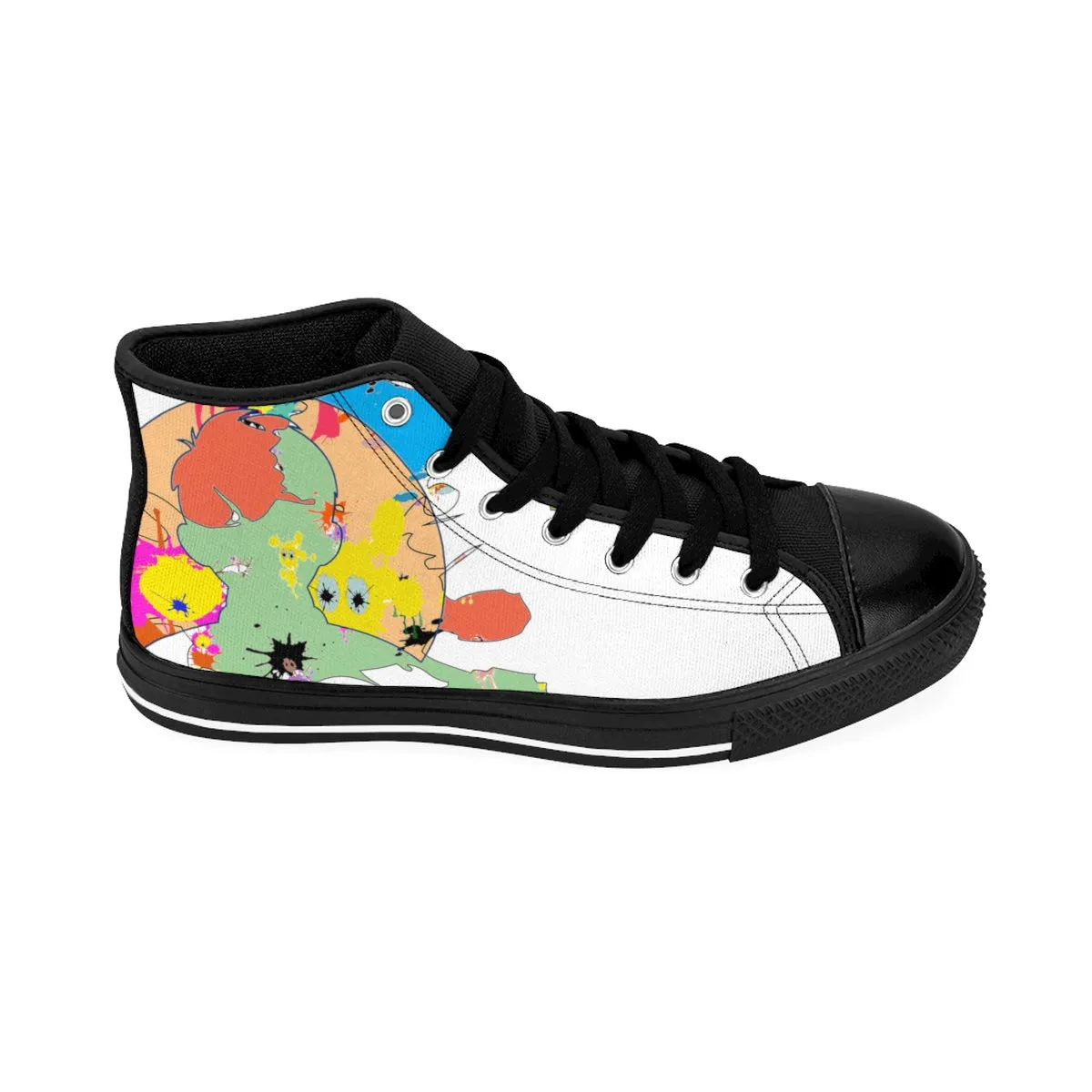 Splatters  Men's High-top Sneakers