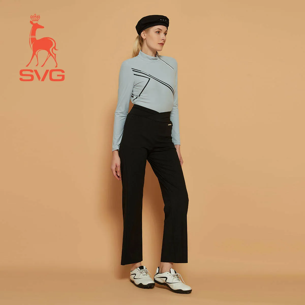 SVG Women Stretch Waistline Pants