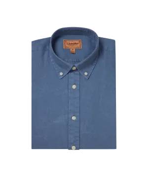 Walsingham Linen Shirt - French Navy