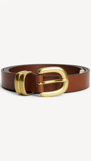 'Zoilo' Leather Belt